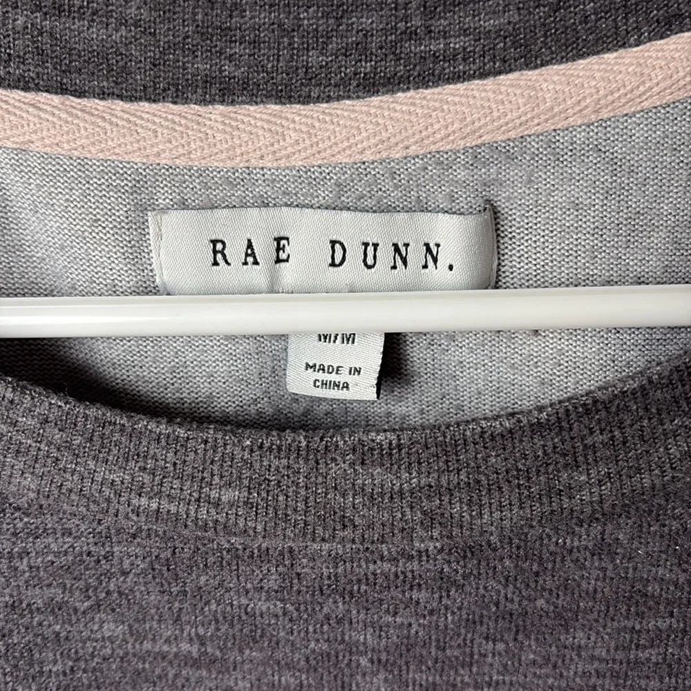 Rae Dunn Gray Knit Dream Top - Picture 3 of 3